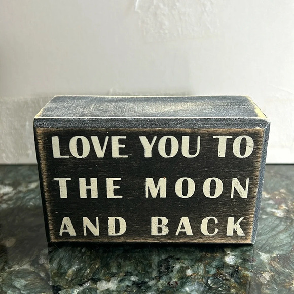 Primitives by Kathy rustic sign. Black and white. EUC. - Picture 1 of 4